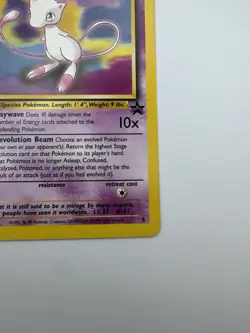 Mew #8 WOTC Black Star Promo - Pokemon TCG 2000 Vintage - Image 5