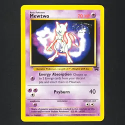 Mewtwo 3 - Black Star Promo - Pokemon Card - Image 1