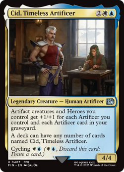 Cid, Timeless Artificer - FIN #407 | NORMAL | NM | MTG - Image 1