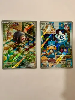 Pokemon Card 9 Lot Mint/NM English Minncino, Lechonk, Morpeko Paldea Evolved etc - Image 4