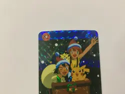 1996 Pokemon Japanese Vending Sticker Card #82 Haunter Lickitung Christmas - Image 3