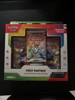 Pokemon TCG First Partner Illustration Collection Series 1 Box SEALED IN HAND 🔥 - Image 1