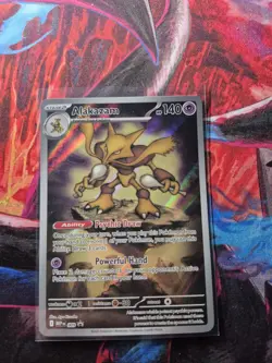 Alakazam 009 Me: Mega Evolution Promo Holo Sealed Pokemon Black Star - Image 1