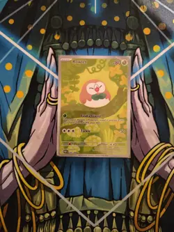 Pokemon TCG Perfect Order Rowlet 090/088 Illustration Rare Near Mint - Image 1