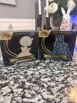 Pokemon Mega Evolution Elite Trainer Box Gardevoir & Lucario 2 Boxes - Image 1