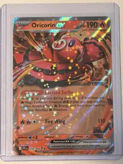Oricorio Ex 18/94 Pokemon TCG ME Phantasmal Flames Double Rare Holo NM - Image 1
