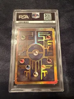 2000 POKEMON GAME MOVIE POKEMON 2000 MOVIE ANCIENT MEW WITH SWIRL - PSA 9 - Image 4