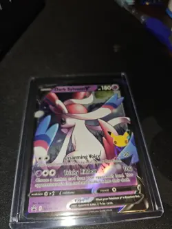 Pokemon TCG Dark Sylveon V SWSH134 Full Art Black Star Promo Rare Holo NM - Image 2