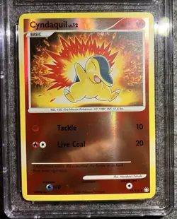 1 Of 1 World Record Pokemon TCG Cyndaquil Diamond & Pearl Mysterious Treasures. - Image 3