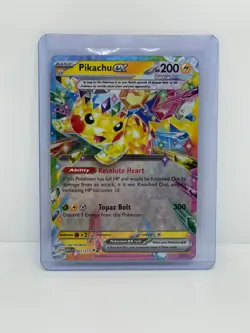 Pikachu ex 057/217 Double Rare - Ascended Heroes Pokemon TCG - Image 1