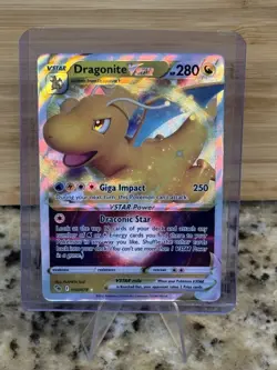 Pokemon TCG Dragonite VSTAR Pokemon GO 050/078 Holo Ultra Rare - Image 1