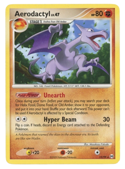 POKEMON TCG AERODACTYL 13/99 RARE ARCEUS - Image 1