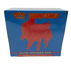 Pokemon TCG Sword & Shield Base Set Elite Trainer Box SEALED ETB - Image 1