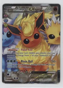 Full Art - Flareon EX Pokemon XY Generations Radiant Collection #RC28 - Image 1