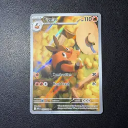 Pignite 097/086 Pokemon TCG SV: White Flare NM - Image 1