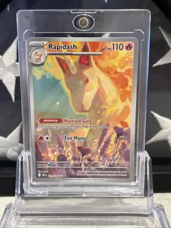 2023 Pokemon Rapidash 189/182 Scarlet & Violet 151 Secret Rare Full Art Holo🔥 - Image 1