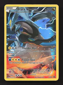 Black Kyurem - XY80 XY80 Holo Promo XY Promo Pokemon Moderately Played - Image 1