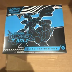 Pokemon Scarlet & Violet Black Bolt Elite Trainer Box Zekrom Collectors Edition - Image 1
