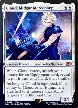 Cloud, Midgar Mercenary Final Fantasy Regular - Image 1