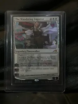 The Wandering Emperor - Foil - Promo Pack Promo Pack: Kamigawa: Neon Dynasty Mag - Image 1