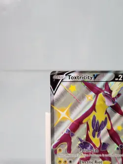Toxtricity V SV112/SV122 Shiny Holo Rare Shining Fates: Shiny Vault Pokemon - Image 2