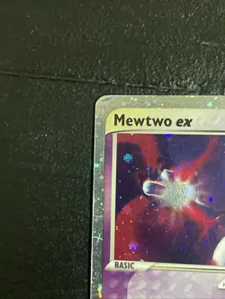 Mewtwo EX Ruby Sapphire Holo Ultra Rare 101/109 Pokemon HP Heavy Play See Photos - Image 2