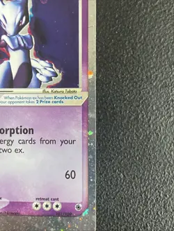 Mewtwo EX Ruby Sapphire Holo Ultra Rare 101/109 Pokemon HP Heavy Play See Photos - Image 4