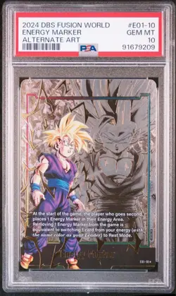 [PSA10] mc04 Dragon Ball Card Son Gohan Energy Marker English Psa10 - Image 1