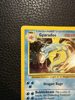 Gyarados 6/102 Base Set Unlimited 1999 Holo Rare Pokemon TCG - MP - Image 3