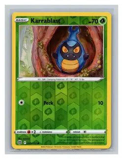 Karrablast #015/172 SWSH09: Brilliant Stars Pokemon Trading Card TCG 2022 - Image 1