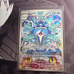 Palafin Holo IR Illustration Rare Pokemon TCG 2023 Obsidian Flames 200/197 - Image 1