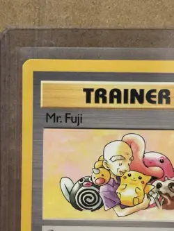 Pokemon TCG Mr. Fuji 58/62 Fossil 1st Edition Trainer Uncommon 1999 Wizards - Image 3