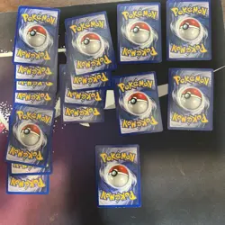 Pokemon TCG Base Set Shadowless 16 Lot Super Energy Removal Pokemon Breeder LP - Image 2
