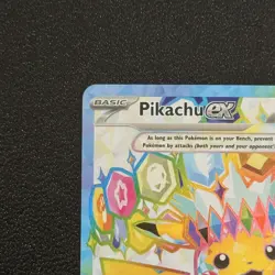 Pokemon Pikachu ex 219/191 Surging Sparks Ultra Rare Full Art Holo 200 HP - Image 2