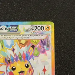 Pokemon Pikachu ex 219/191 Surging Sparks Ultra Rare Full Art Holo 200 HP - Image 3