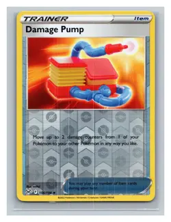 Damage Pump #156/196 SWSH11: Lost Origin Pokemon Trading Card TCG Nintendo 2022 - Image 1