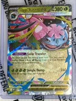 Pokemon TCG, Mega Venusaur Ex MEP 013 - Black Star Promo - Image 3