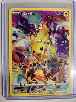 Pikachu 160/159 Pokemon TCG SWSH Crown Zenith NM - Image 3