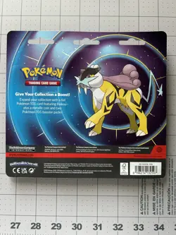 Pokemon Mega Evolution & Phantasmal Flames Raikou Promo 2-Pack Blister Sealed - Image 2