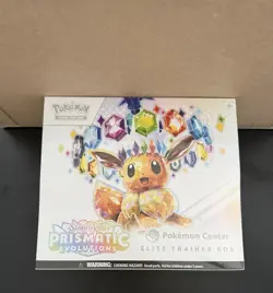 Prismatic Evolutions Pokemon Center Exclusive Elite Trainer Box ETB - NEW SEALED - Image 1