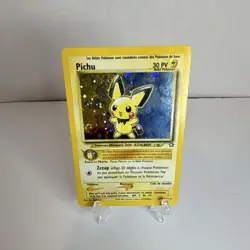 Pichu SWIRL HOLO RARE #12/111 Neo Genesis VINTAGE Pokemon 2000 - Image 1