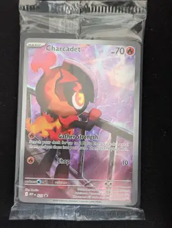 Pokemon Charcadet 022 Me: Mega Evolution BLACK STAR PROMO (SEALED) - Image 1