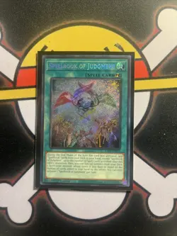 Spellbook of Judgment 1st Edition Secret Rare RA01-EN054 Yu-Gi-Oh! - Image 1