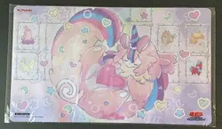 Yu-Gi-Oh Playmat Duel field Melphy Limited Melfy Melffy TCG Konami Rubber mat - Image 1
