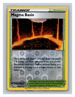 Magma Basin #144/172 SWSH09: Brilliant Stars Pokemon Trading Card TCG 2022 - Image 1