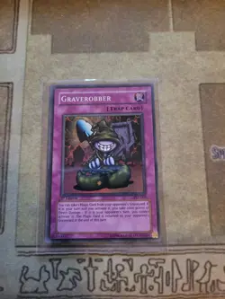 YUGIOH GRAVEROBBER PSV-008 SUPER 1ST ED NM/VLP 1996 - Image 1