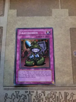 YUGIOH GRAVEROBBER PSV-008 SUPER 1ST ED NM/VLP 1996 - Image 2