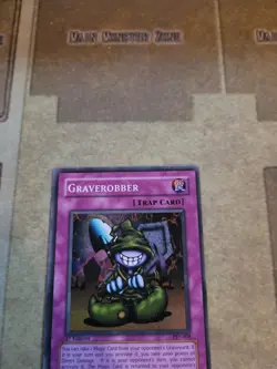 YUGIOH GRAVEROBBER PSV-008 SUPER 1ST ED NM/VLP 1996 - Image 3