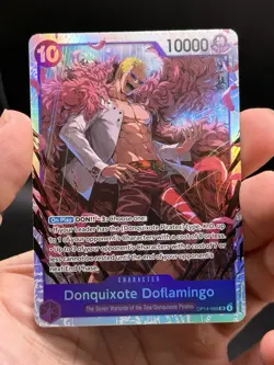 Donquixote Doflamingo OP14-069 SR The Azure Sea's Seven One Piece TCG NM - Image 3