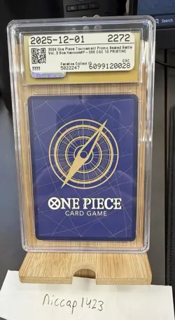 2024 Bandai One Piece Boa Hancock Promo CGC 10 P-066 Tournament Sealed Vol. 2 - Image 2